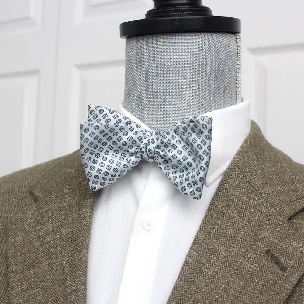 NWT Men's‎ bow tie Silk Self - tied Bow tie Gift Box S387 Christmas gift